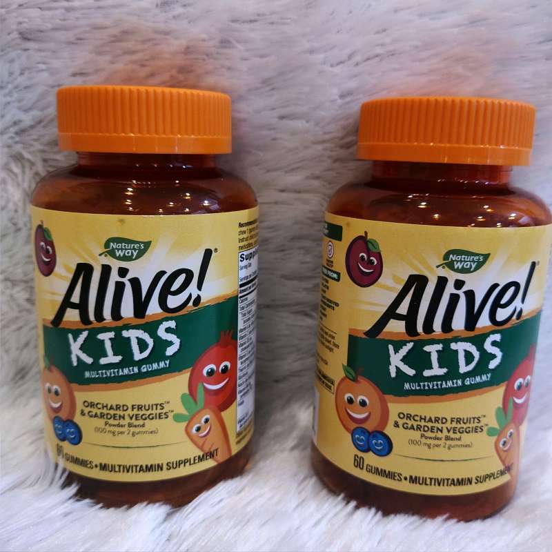 Jual Nature's Way Alive Kids Multivitamin Gummy (Vitamin Anak) di