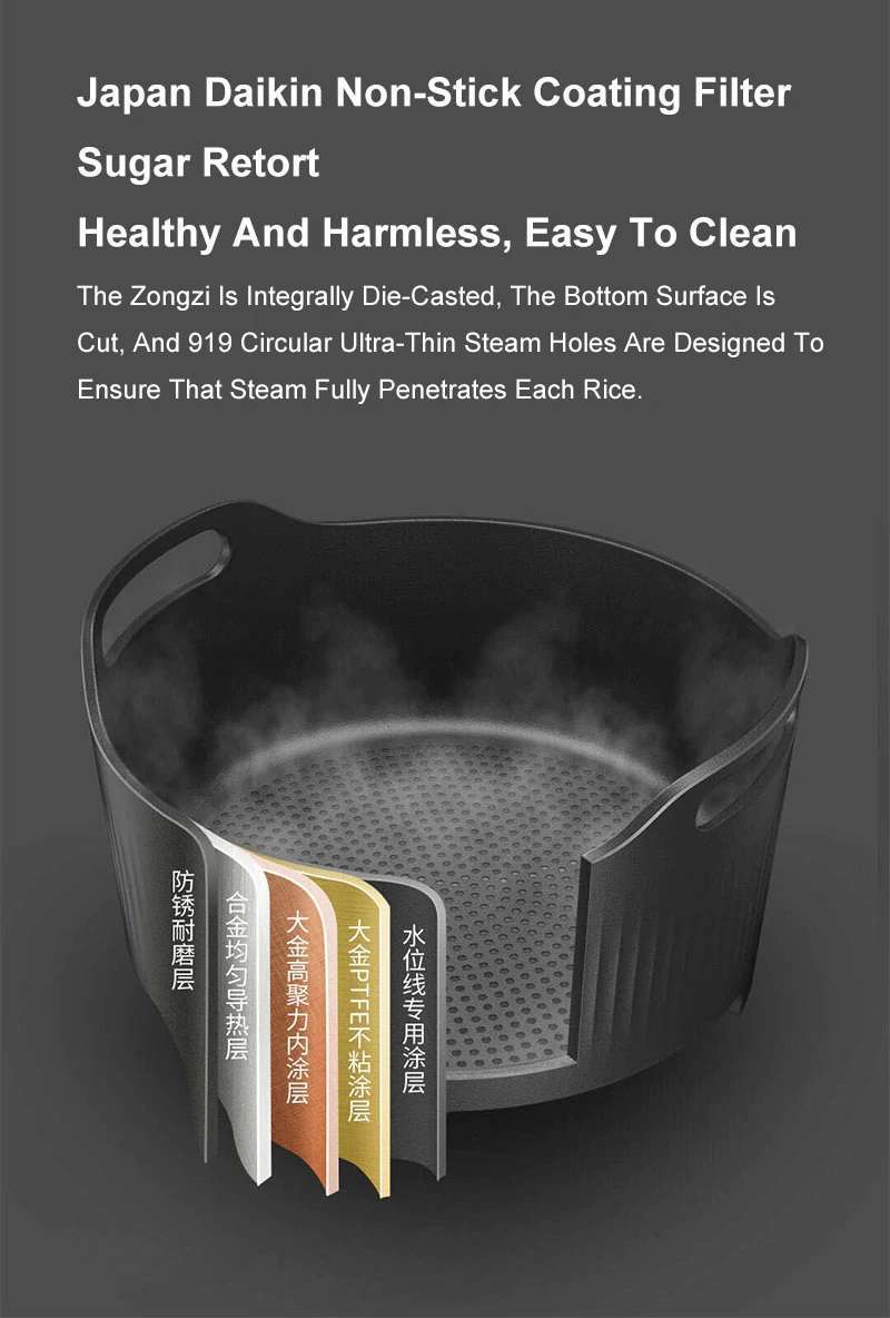 Jual ZHENMI Low Sugar Health Rice Cooker 3L - Penanak Nasi