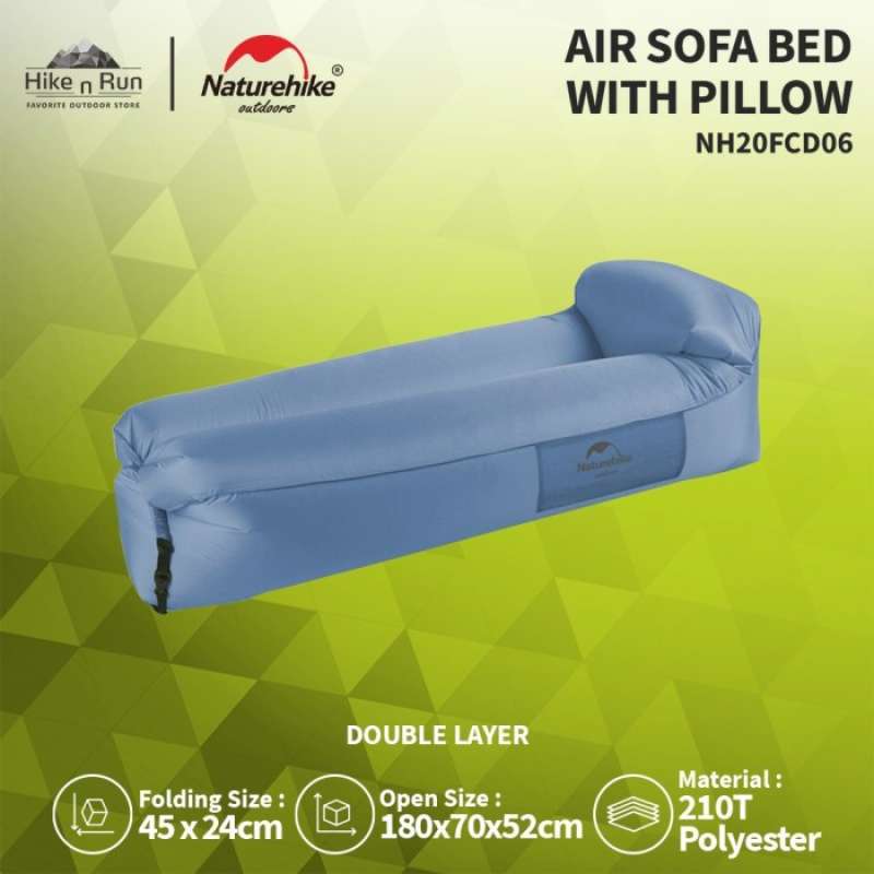 Promo Sofa Angin Outdoor Naturehike NH20FCD06 Air Sofa Bed With Pillow