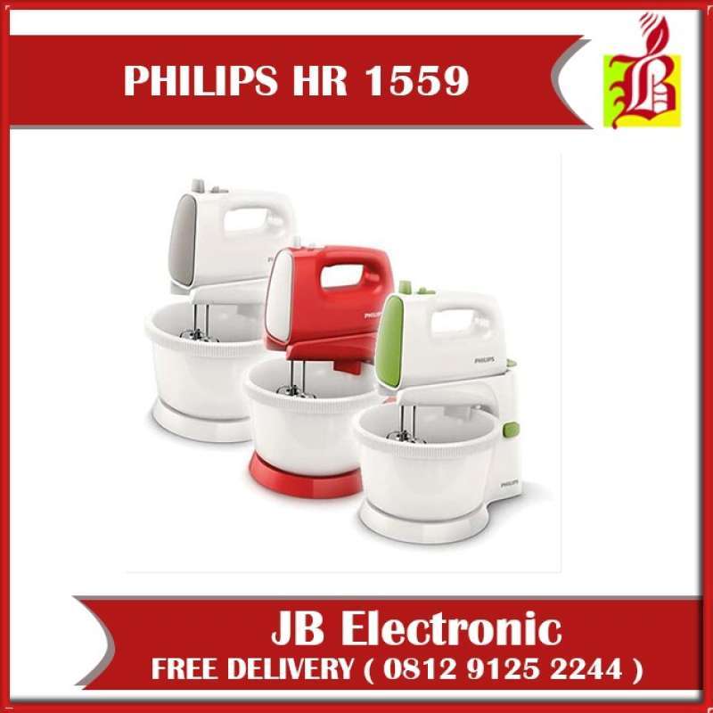 Jual Philips Mixer Hr 1559 With Stand Mixer Philips Hr1559 Philips Hr