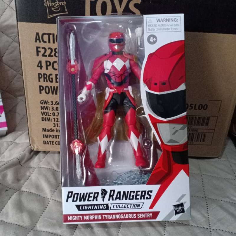 Promo Lightning Collection Power rangers ranger red tyrannosaurus ...