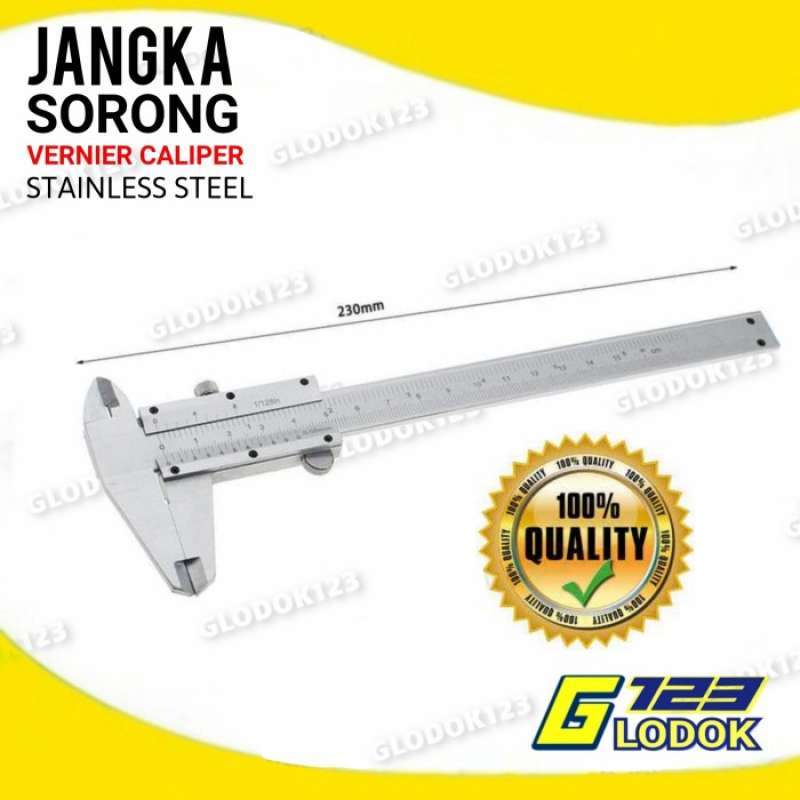 Promo Jangka Sorong Vernier Caliper Sigmat Alat Ukur Dimensi Stainless
