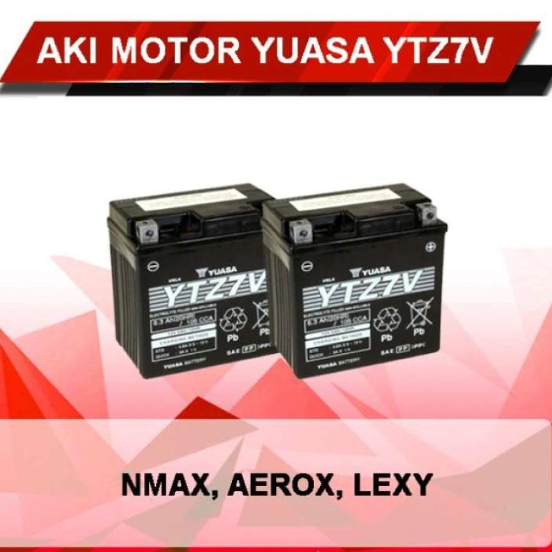 Promo Aki Motor Yuasa Ytz7V / Gtz7V Untuk Nmax 155, Aerox 155, Lexi
