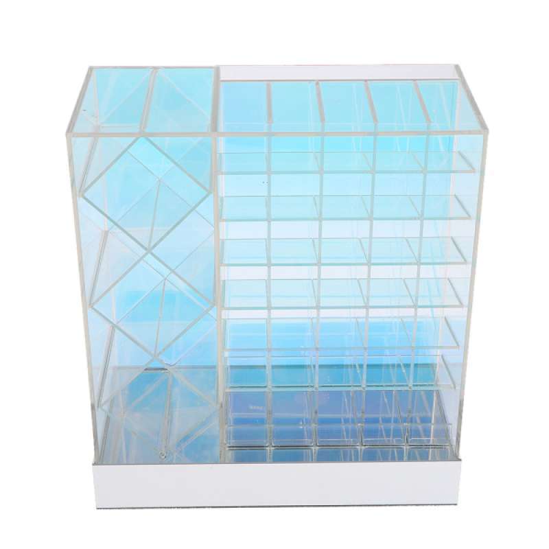 Jual Acrylic Lip Gloss Makeup Organizer 38 Slot Clear Lipstick di