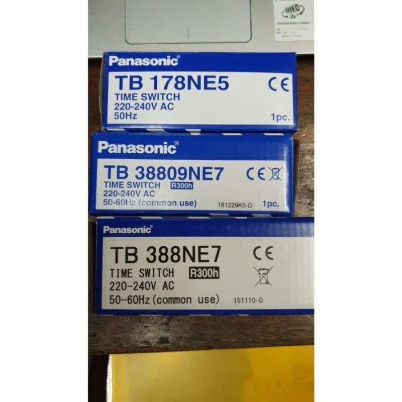 Jual Timer Analog / Time Switch Tb38809ne7 / Tb388 Panasonic 220v Di
