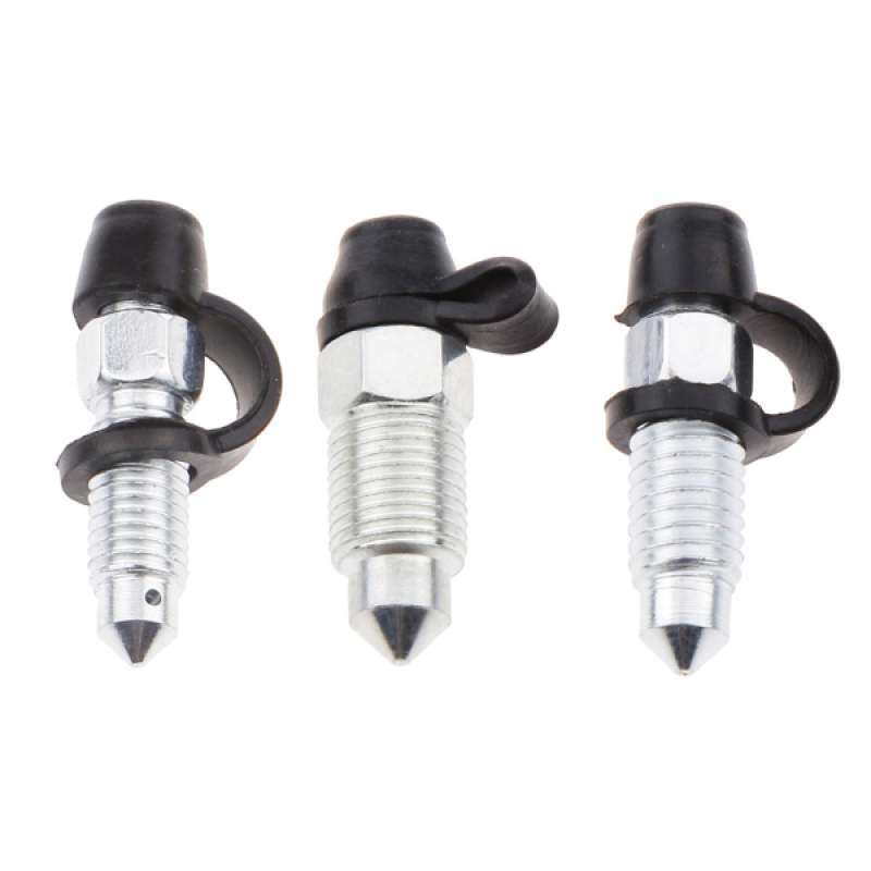 Promo OEM 3x M8 M10 M7 Motorbike Motorcycle Brake Caliper Bleed Screw