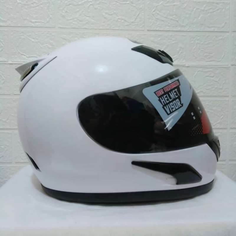 Promo Helm Full Face Dewasa Jpn White Pain Sni Original Hkh Helmet - L