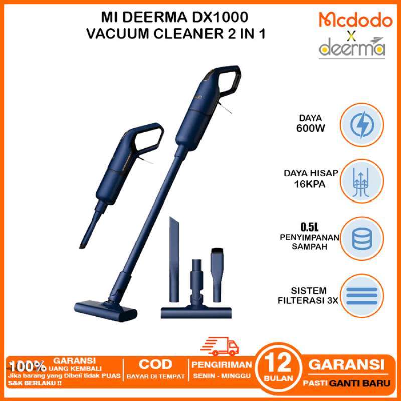 Promo DEERMA VC80 DX1000 Vacuum Cleaner Handheld 2 IN 1 Penyedot Debu