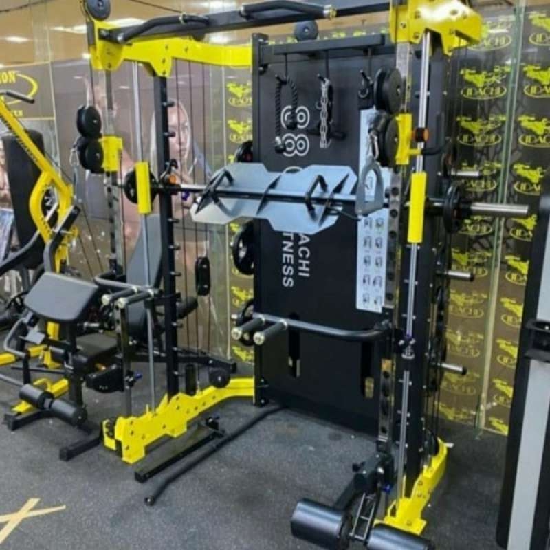 Jual Peralatan Fitness Alat Olahraga Fitness Gym Smith Machine Id88