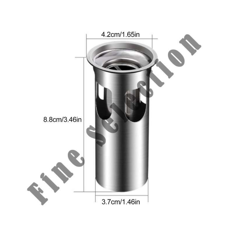 Promo FLOOR DRAIN ODOUR TRAP STAINLESS STEEL METAL SARINGAN FILTER ANTI