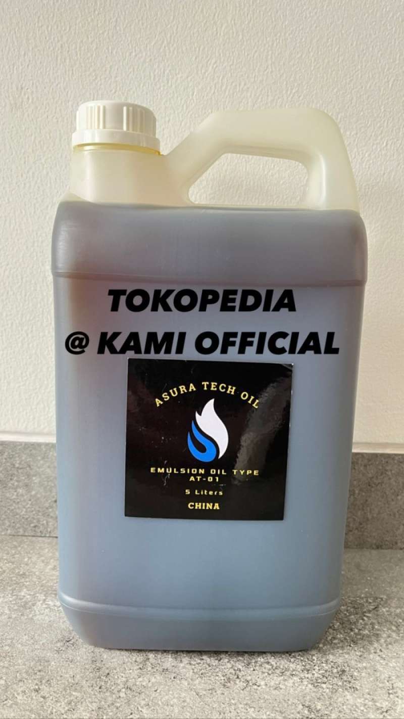 Jual ASURA TECH OIL 5 Liter Cutting Oil / Dromus / Cairan Bubut / Oli