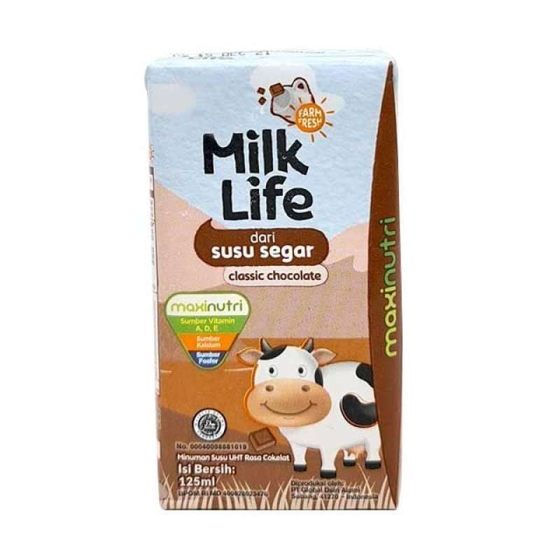Promo Milk Life Uht Chocolate 125Ml Diskon 7 di Seller Suzuya Official