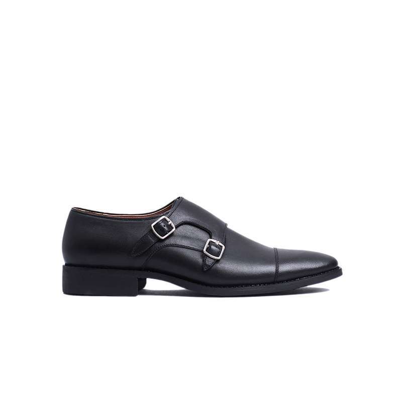 Jual Argo Black - Koku Footwear Sepatu Formal Monk Strap Wedding Shoes ...