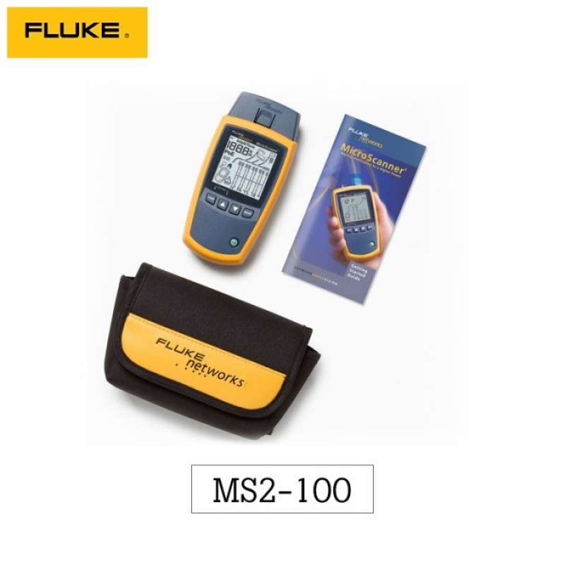 Promo FLUKE NETWORKS MS-100 MICROSCANNER 2 CABLE VERUFIER Diskon 33% di ...