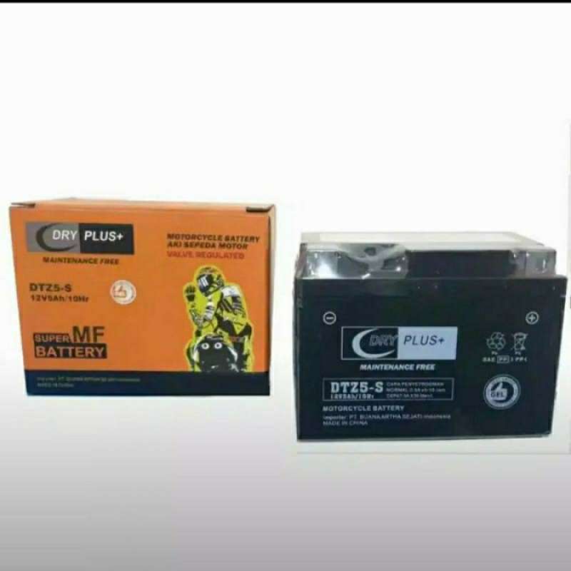 Jual Aki motor Dtz5s Beat/Mio 5 ampere Tokcer di Seller TDR Autorace