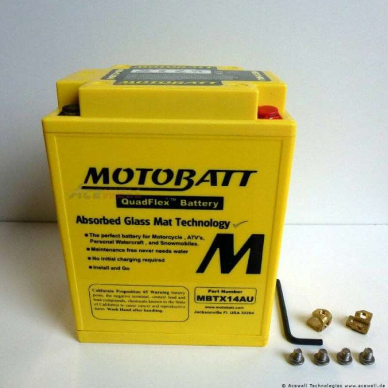 Jual Aki Motor Royal Enfield Motobatt Mbtx14au Quadflex Di Seller Tdr