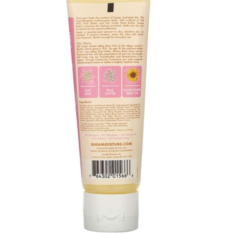 Promo Shea Moisture Baby Multi Purpose Balm Oat Milk & Rice Water 99g