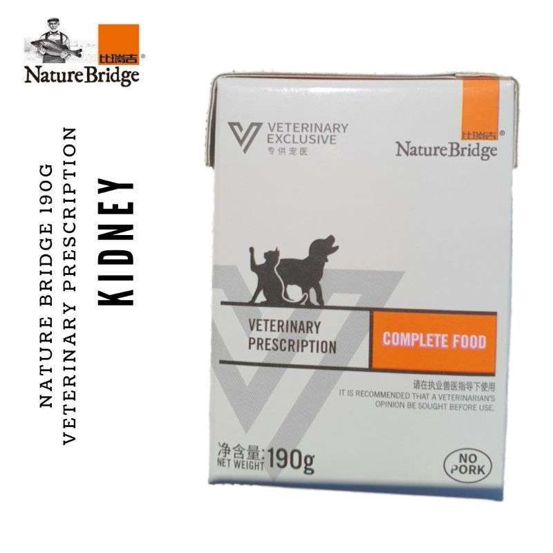 Jual NATURE BRIDGE VETERINARY COMPLETE FOOD For Cat Dog 190 gr di