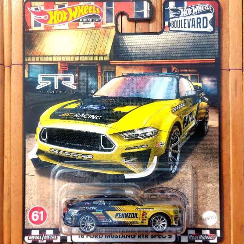 2024 Ford Mustang RTR SPEC 5 FD Hotwheels Circuit Legends - Jeux & Jouets