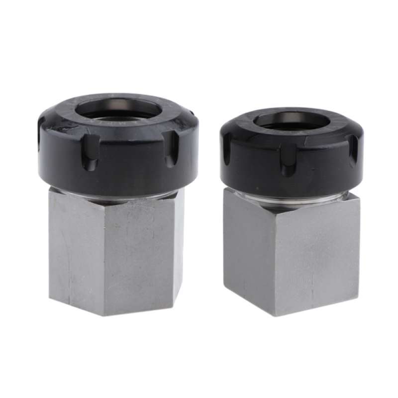 ER 40 Square + Hex Collet Block Set - CNC Lathe Mill Tool Holder, 1 Year Warranty