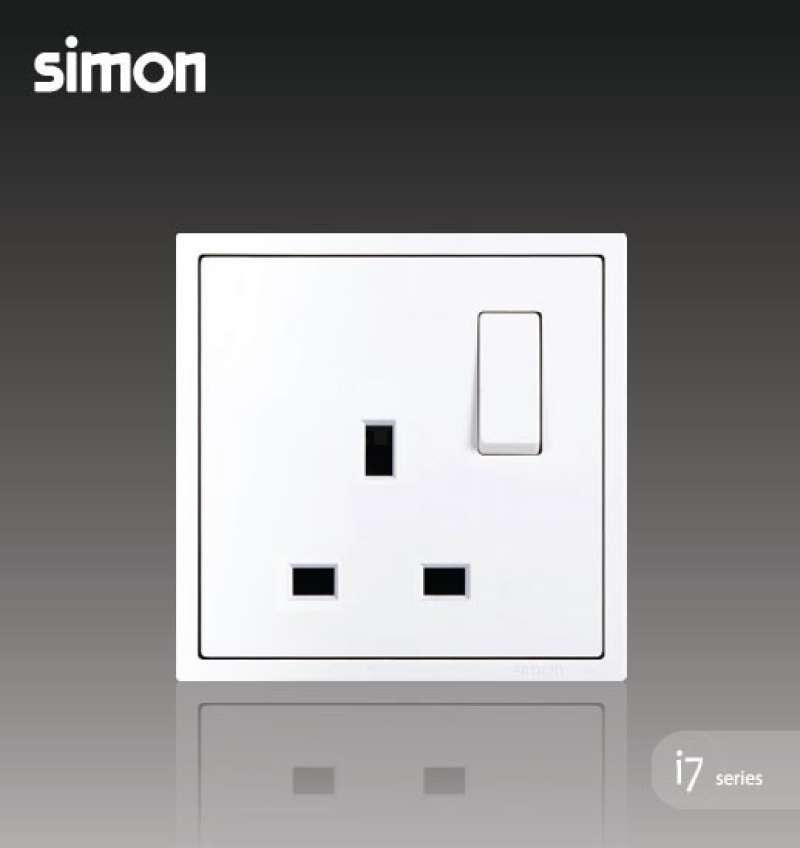 Jual Simon I7 Series British Socket Module With Switch 13a Di Seller ...