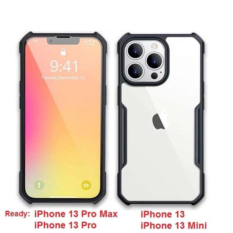 Jual XUNDD Apple iPhone 13 Pro Max 13 Mini Soft Hard Case Hybrid Armor