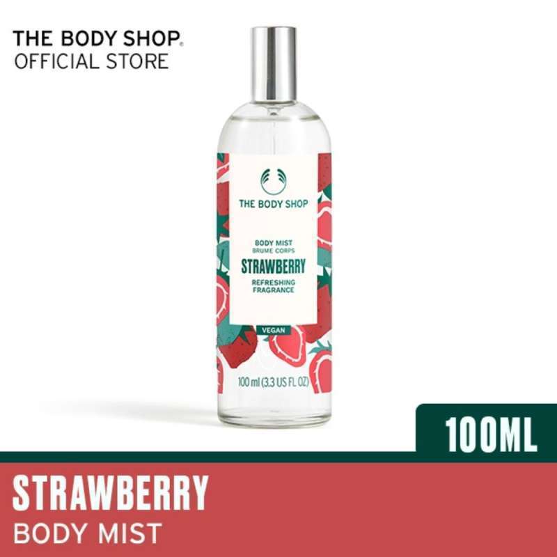 Jual The Body Shop New Strawberry Body Mist 100ml Di Seller Munthe