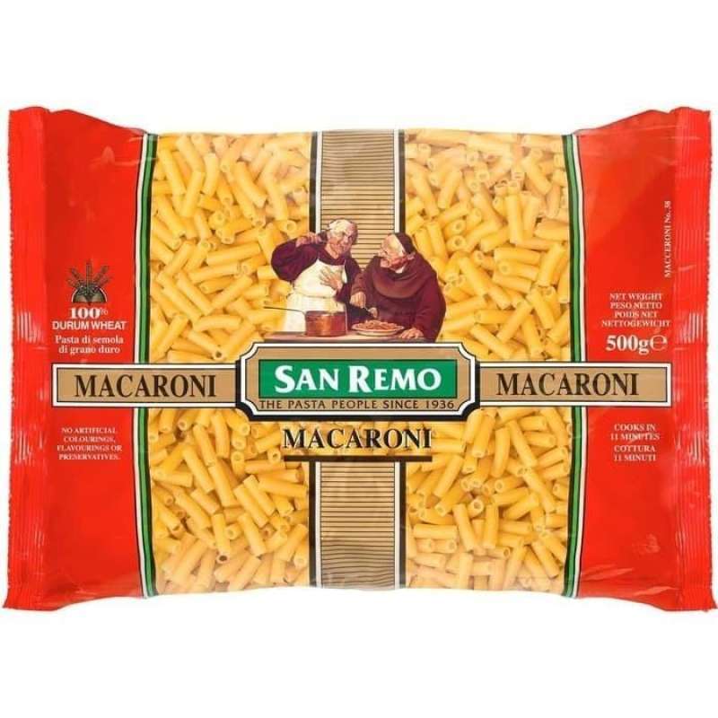 Jual Pasta Makaroni SanRemo San Remo Macaroni Maceroni Australian Pasta