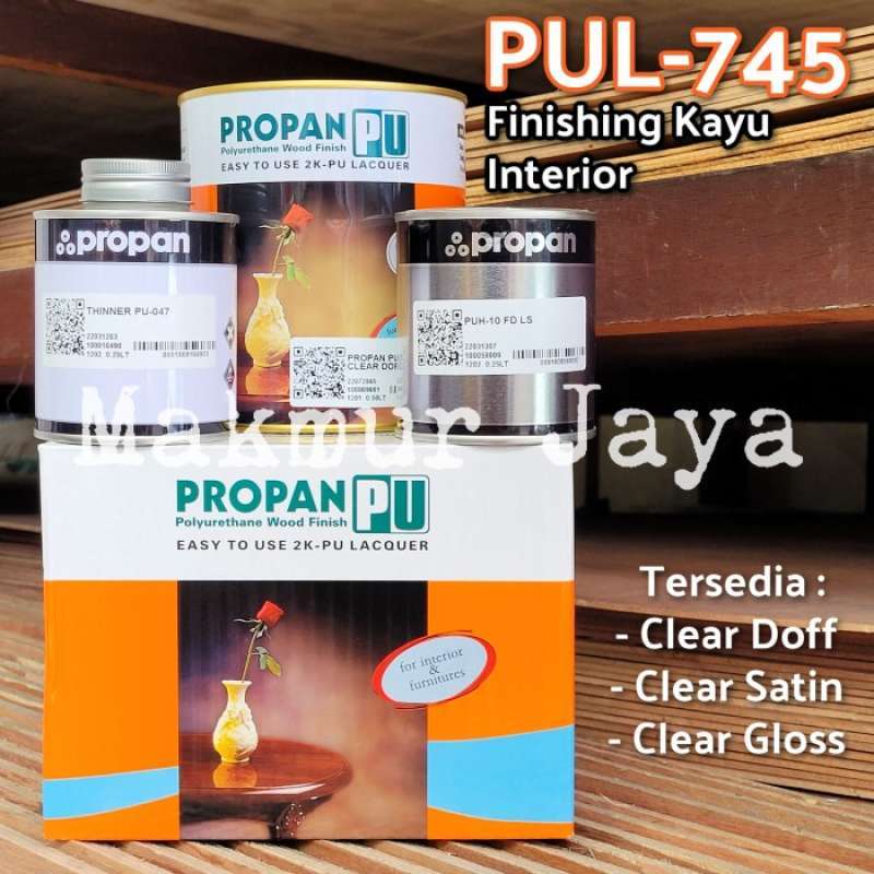 Promo Propan PUL745 Easy To Use Cat Polyurethane Finishing Kayu