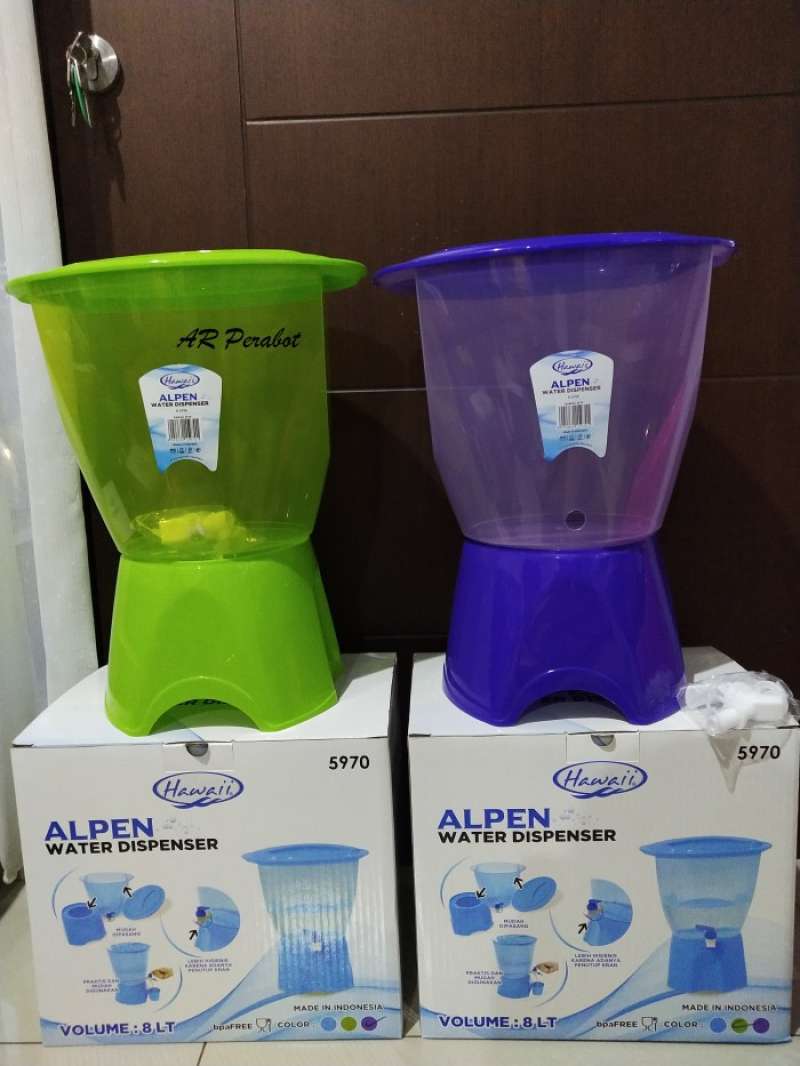 Jual Alpen Water Dispenser Hawaii 5970/Mini Dispenser Air Plastik 8