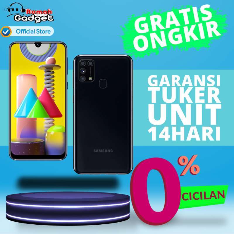 Jual Samsung Galaxy M31 [128 GB/ 6 GB] GARANSI RESMI SEIN