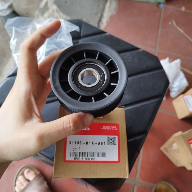Promo PULLEY TENSIONER IDLER HONDA CIVIC TURBO CRV GEN 4 GEN 5 TURBO HRV 1.8 Diskon 33 di