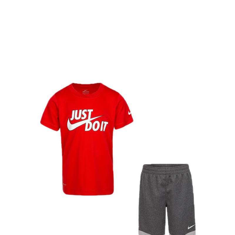 Jual Nike Young Athletes T&s Black Heath Boy's Set Di Seller