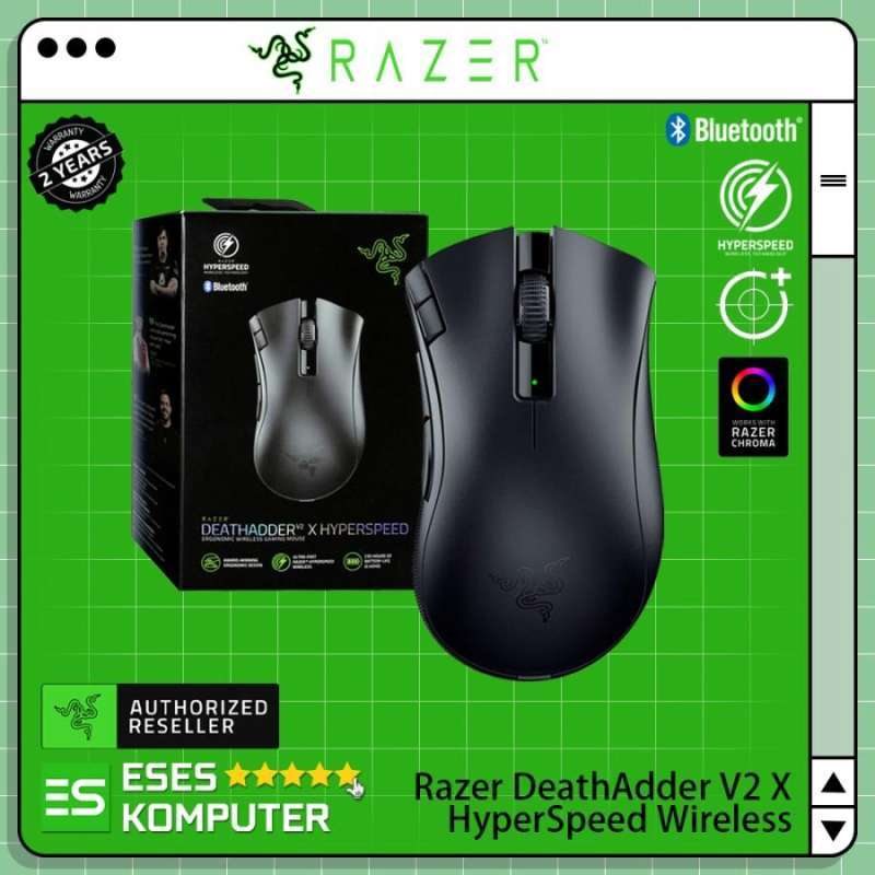 Jual Mouse RAZER DeathAdder V2 X V2X HyperSpeed Wireless | Mouse Gaming ...