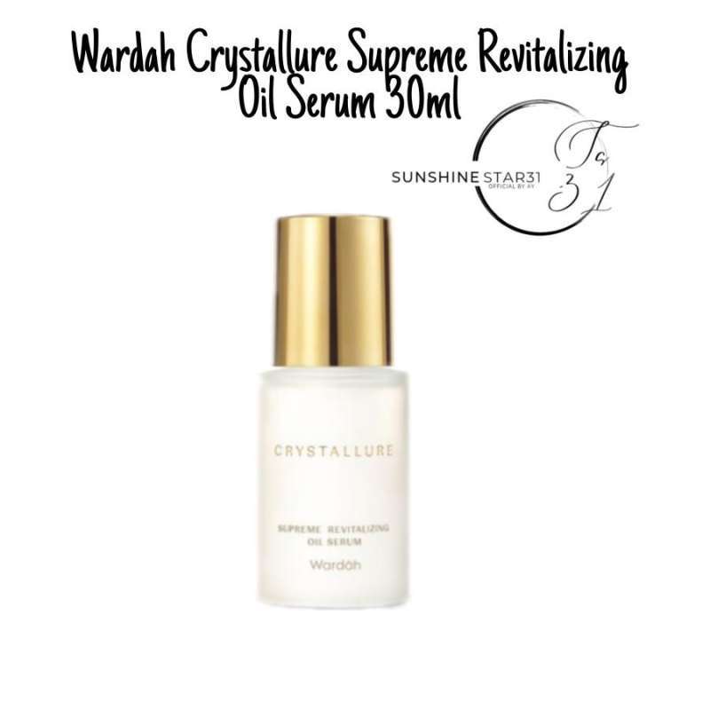 Promo Wardah Crystallure Supreme Revitalizing Oil Serum 30ml Diskon 15