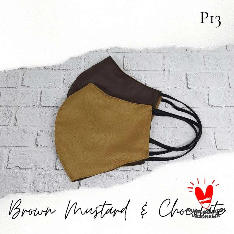 â Masker Kain 2 Warna, 2 Ply Filter, Free Konektor Terbaru
