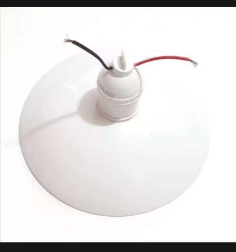 Promo fitting LIGHT HOUSE rumah lampu gantung kap wd E27 Diskon 3 di