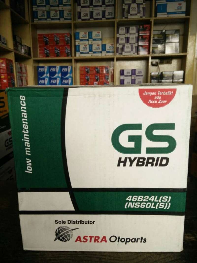Jual SALE AKI MOBIL TOYOTA KIJANG INNOVA GS ASTRA HYBRID NS60LS AKI