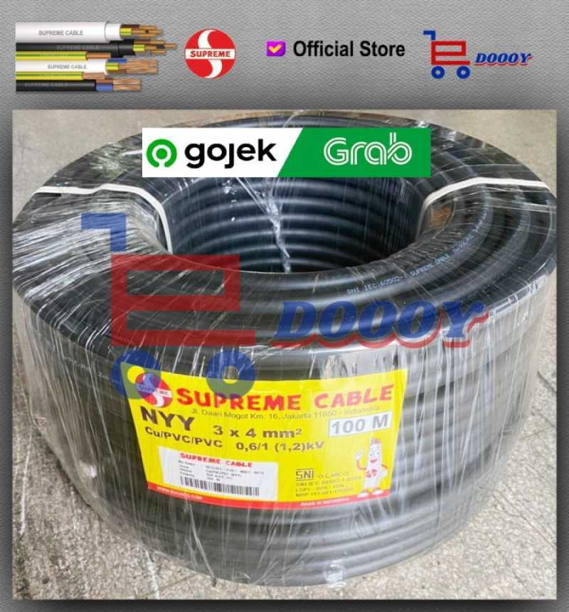 Promo 100 Meter 3 X 4 Nyy Kabel Listrik Tunggal 3x4 3x4 4 Diskon 23% Di ...
