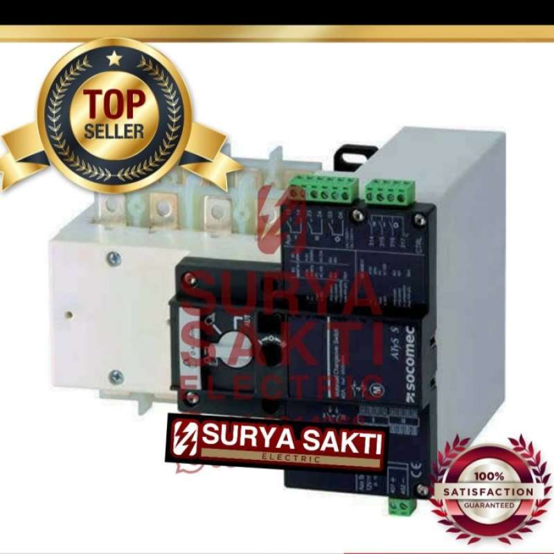 Promo COS Motorized / motorised 4P 63A 230VAC ATyS S Socomec 95034006 ...
