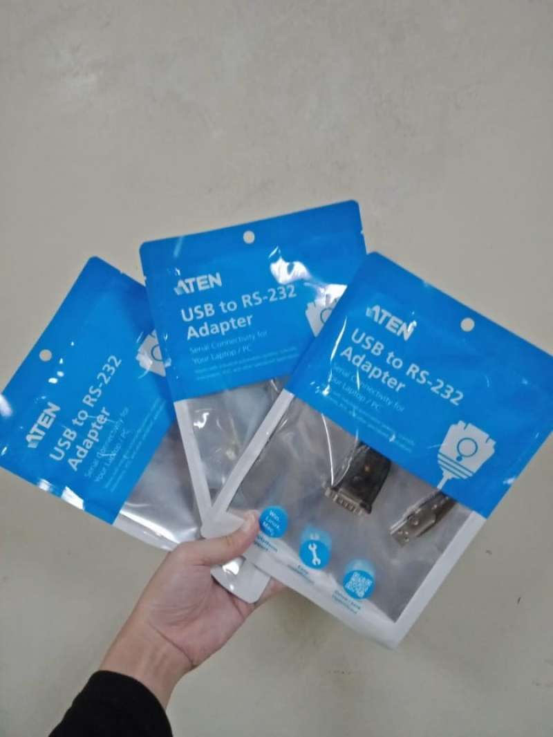 Promo ATEN UC-232A Converter USB to Serial / RS232 , UC232A DB9 Diskon ...