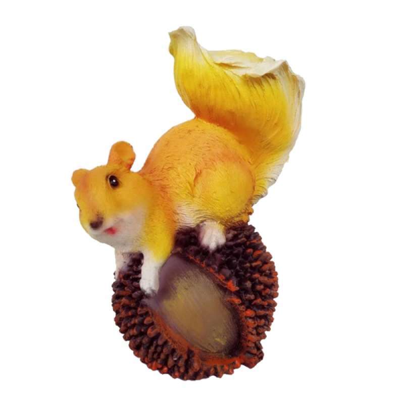 Jual Resin Craft Realistic Squirrel Figurine Animal Statue Lawn Yard