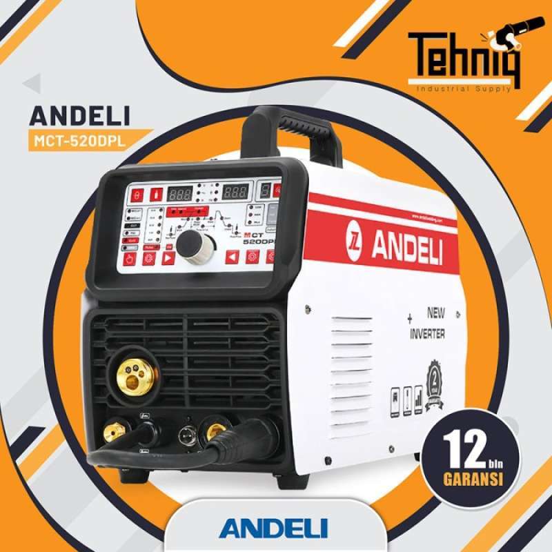 Promo ANDELI MCT-520DPL MESIN LAS MIG TIG CUT COLD & MMA Welding ...