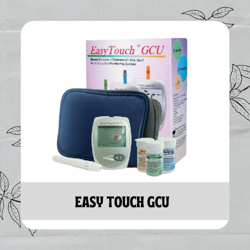 Jual Easytouch Gcu 3 In 1 Glukometer Merek Easy Touch Di Seller Nur Nur ...