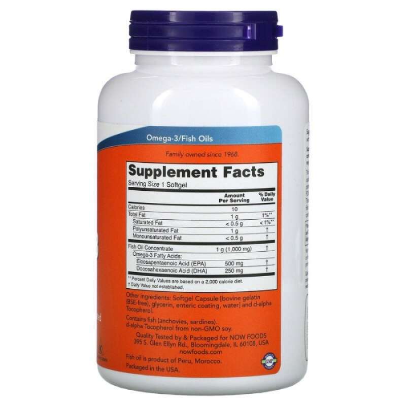 Jual Now Ultra Omega-3 500 Epa / 250 Dha 180 Sgels - Fish Oil Minyak ...