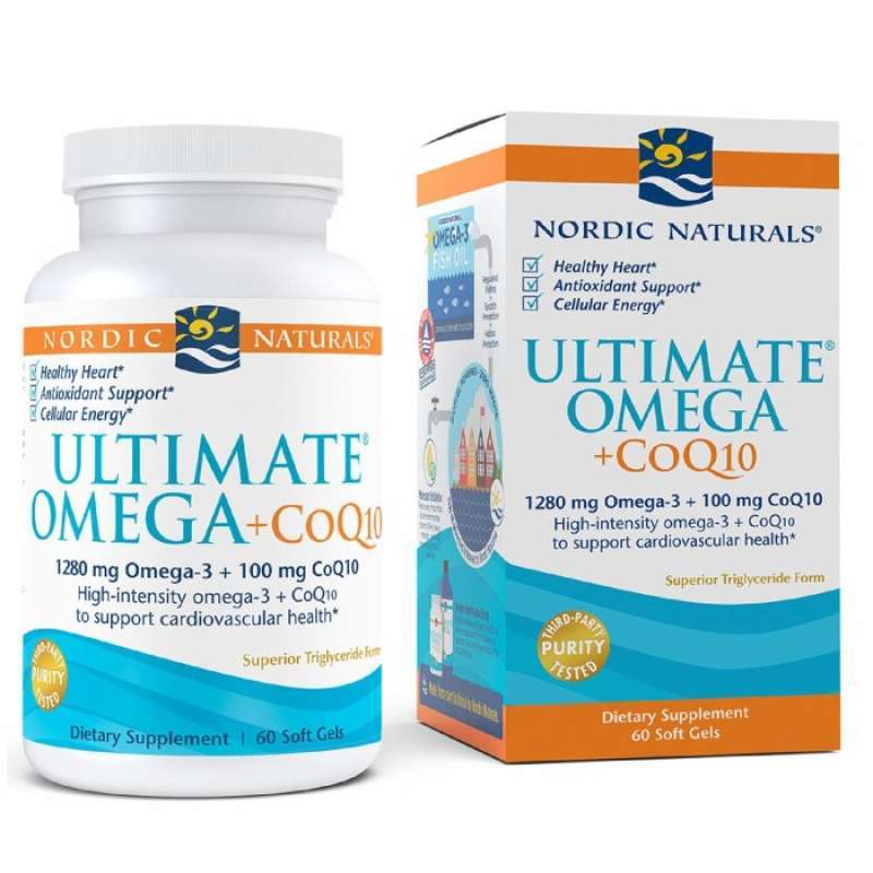 Promo NORDIC NATURAL ULTIMATE OMEGA 3 COQ10 1280 MG Diskon 33 di