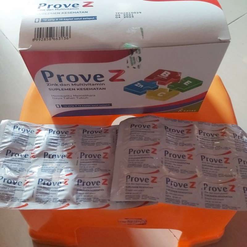 Promo PROVE Z / MULTIVITAMIN DAN ZINK Diskon 33 di Seller Nur Nur Toko