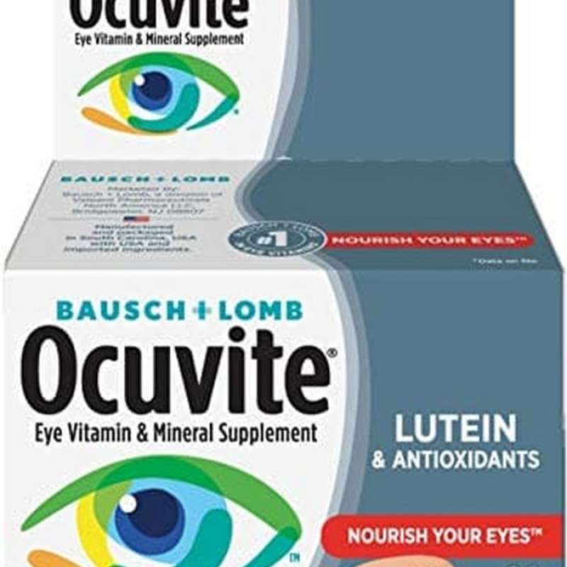 Jual Bausch+lomb Ocuvite Eye Vitamin Lutein & Antioxidants 60 Tablet Di