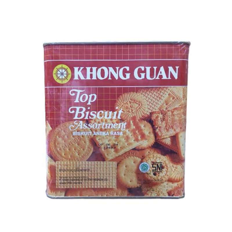Promo KHONG GUAN ASSORTED TOP MEDIUM TIN 1000 GR Diskon 11% di Seller ...