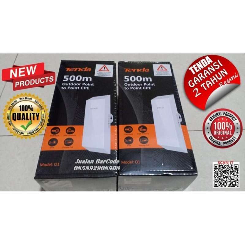 Jual Tenda O1 500m Outdoor Point To Point Cpe - Tenda 01 Wireless ...